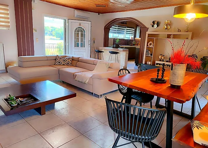 Spasmata Village Marica's House Only Adults - Sunset & Ionian Sea View Minia