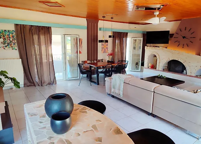 Appartamento Spasmata Village Marica'S House Only Adults - Sunset & Ionian Sea View Minia