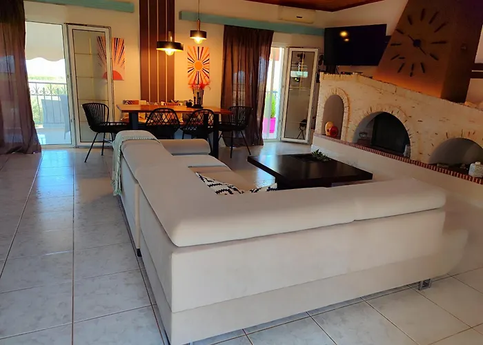 Apartment Spasmata Village Marica's House Only Adults - Sunset & Ionian Sea View *